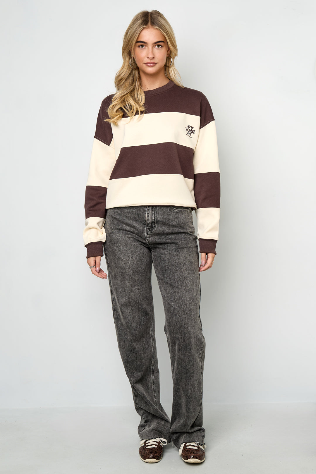 The Striped Loving trui