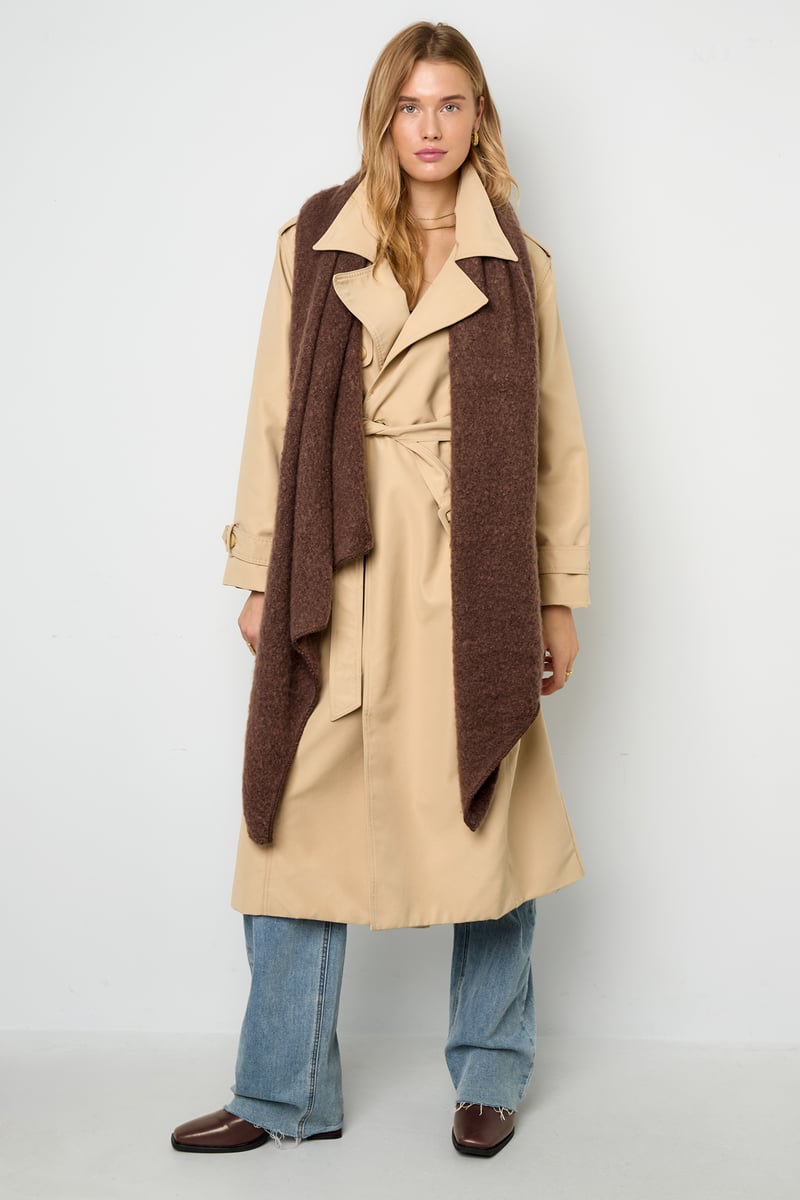Soft winter scarf 