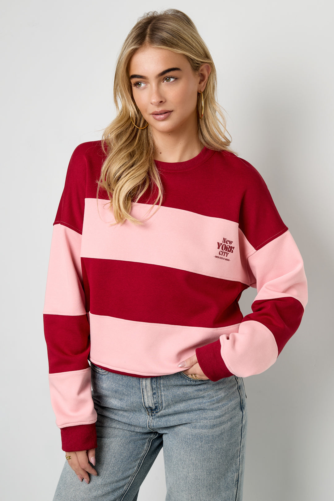 The Striped Loving trui