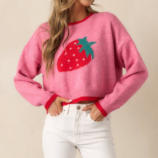 Strawberry Sweater