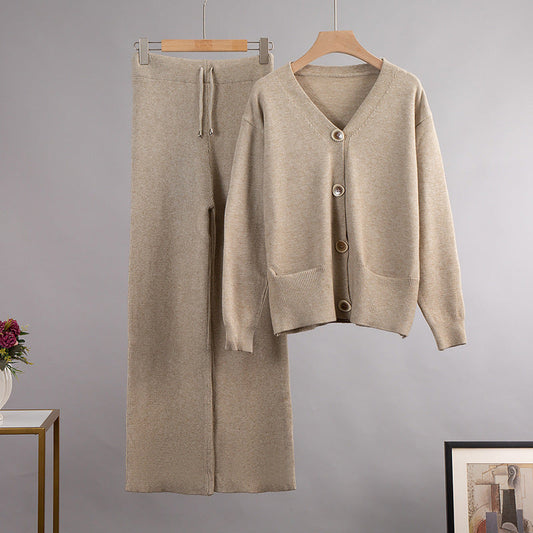 Cardigan Sweater Suit