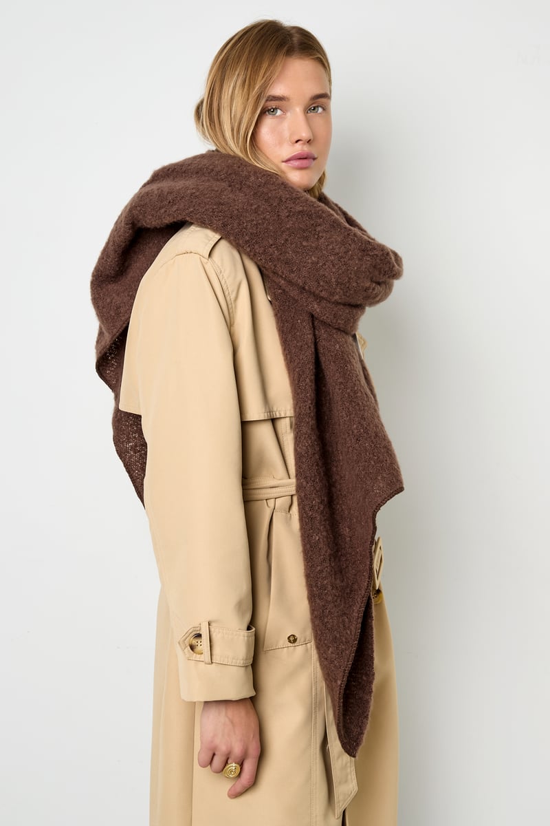 Soft winter scarf 