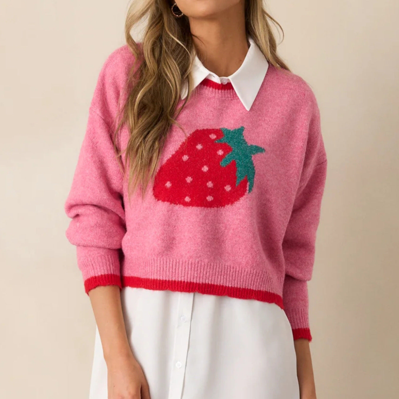 Strawberry Sweater