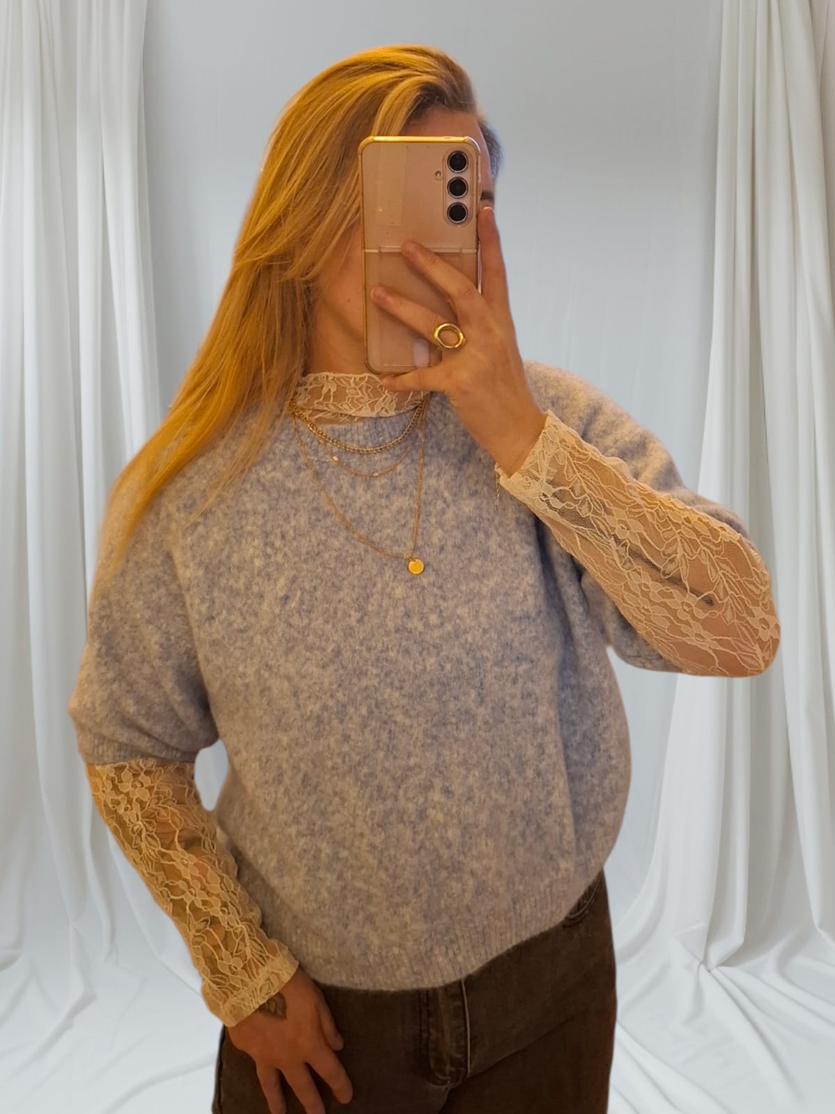 Comfy top - Licht blauw
