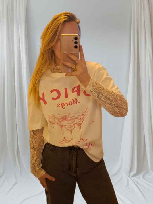 Spicy t-shirt - Wit