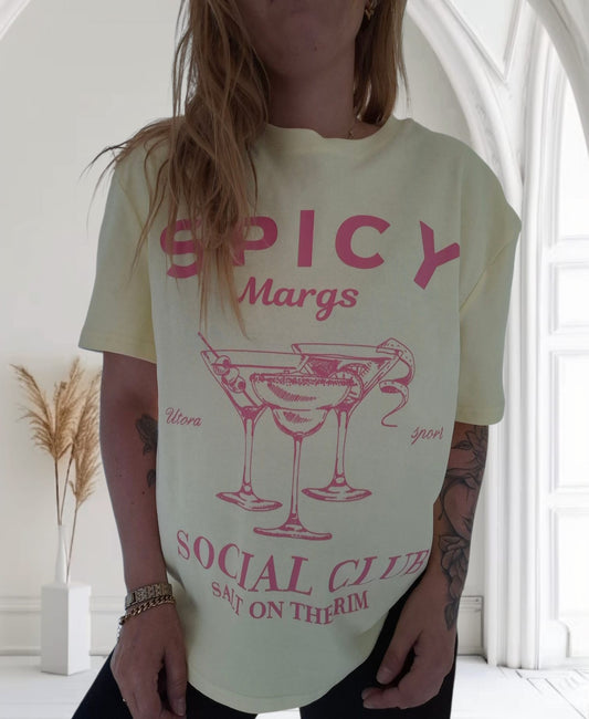 Spicy Margerita t-shirt (meerdere kleuren)