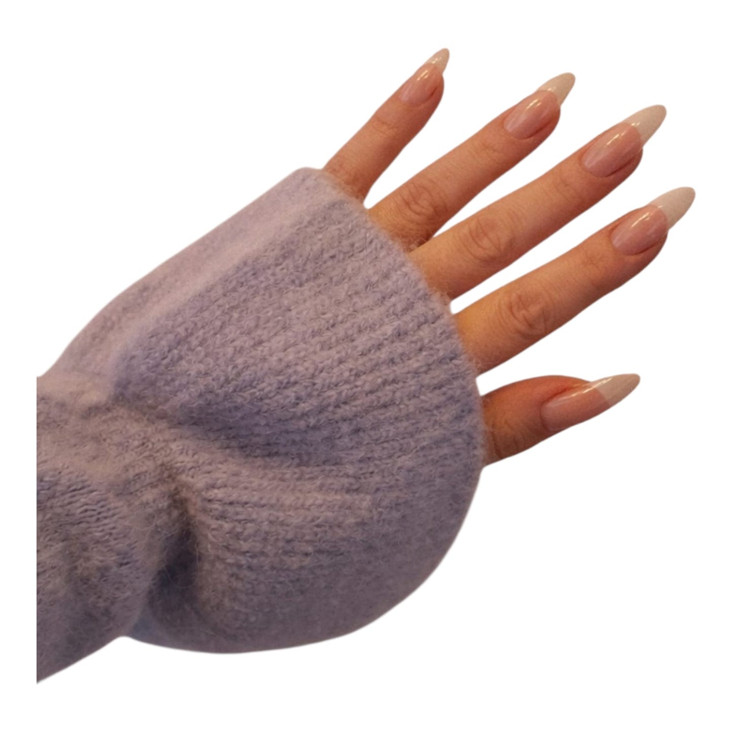 Soft Ruffle trui - Licht blauw