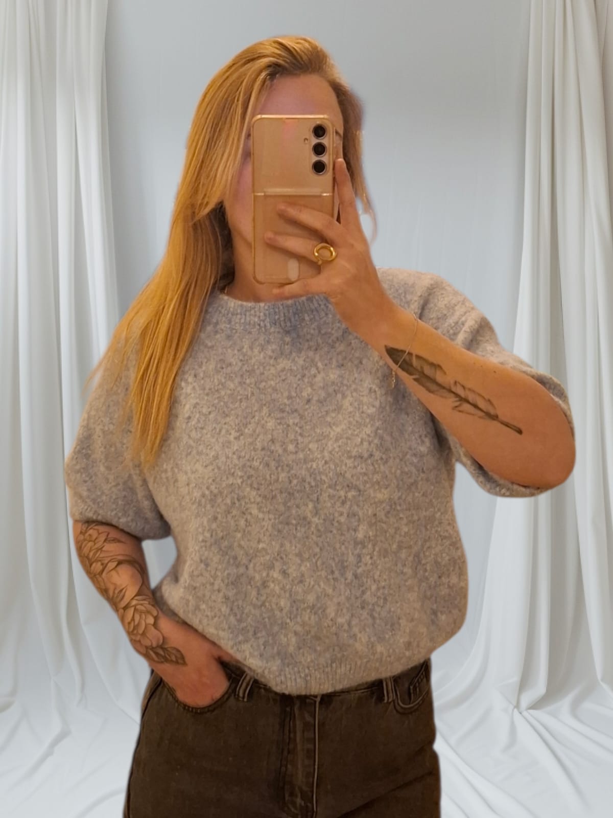 Comfy top - Licht blauw