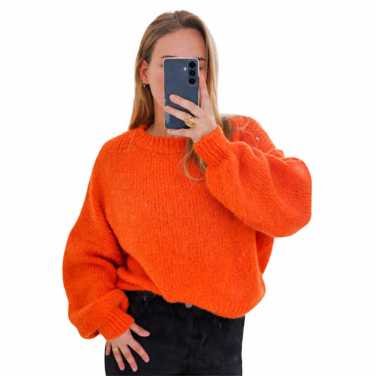 Comfy trui - orange