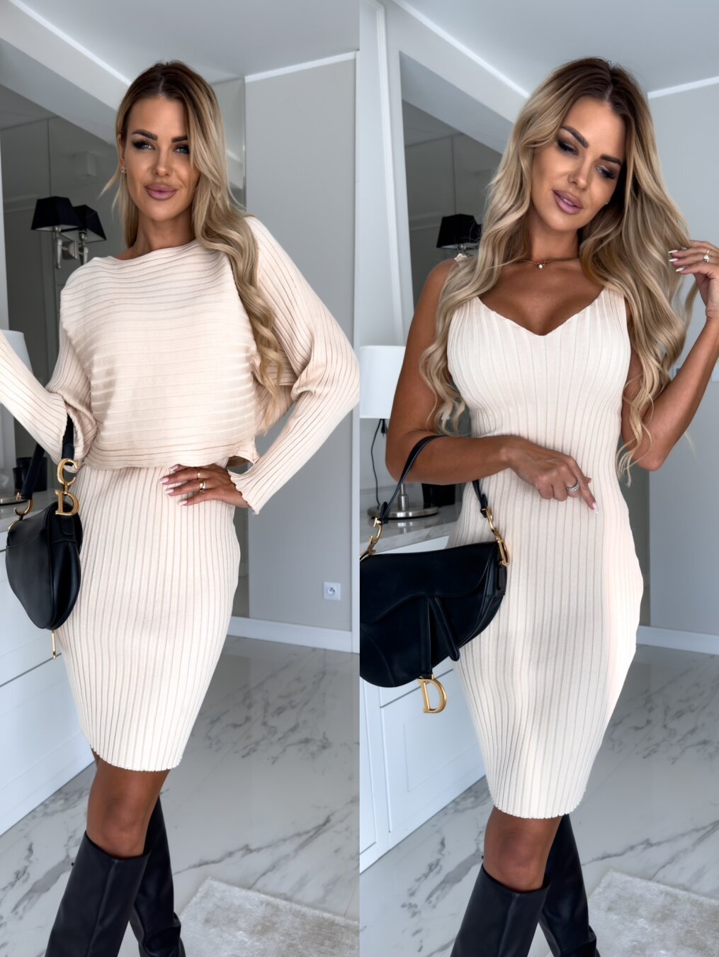 Ribbon jurk Set